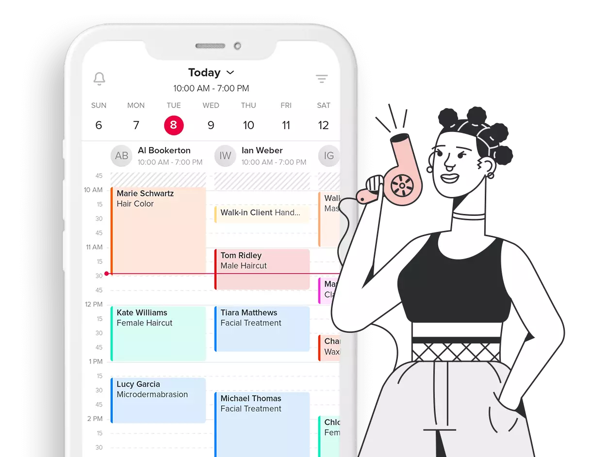 Booksy app