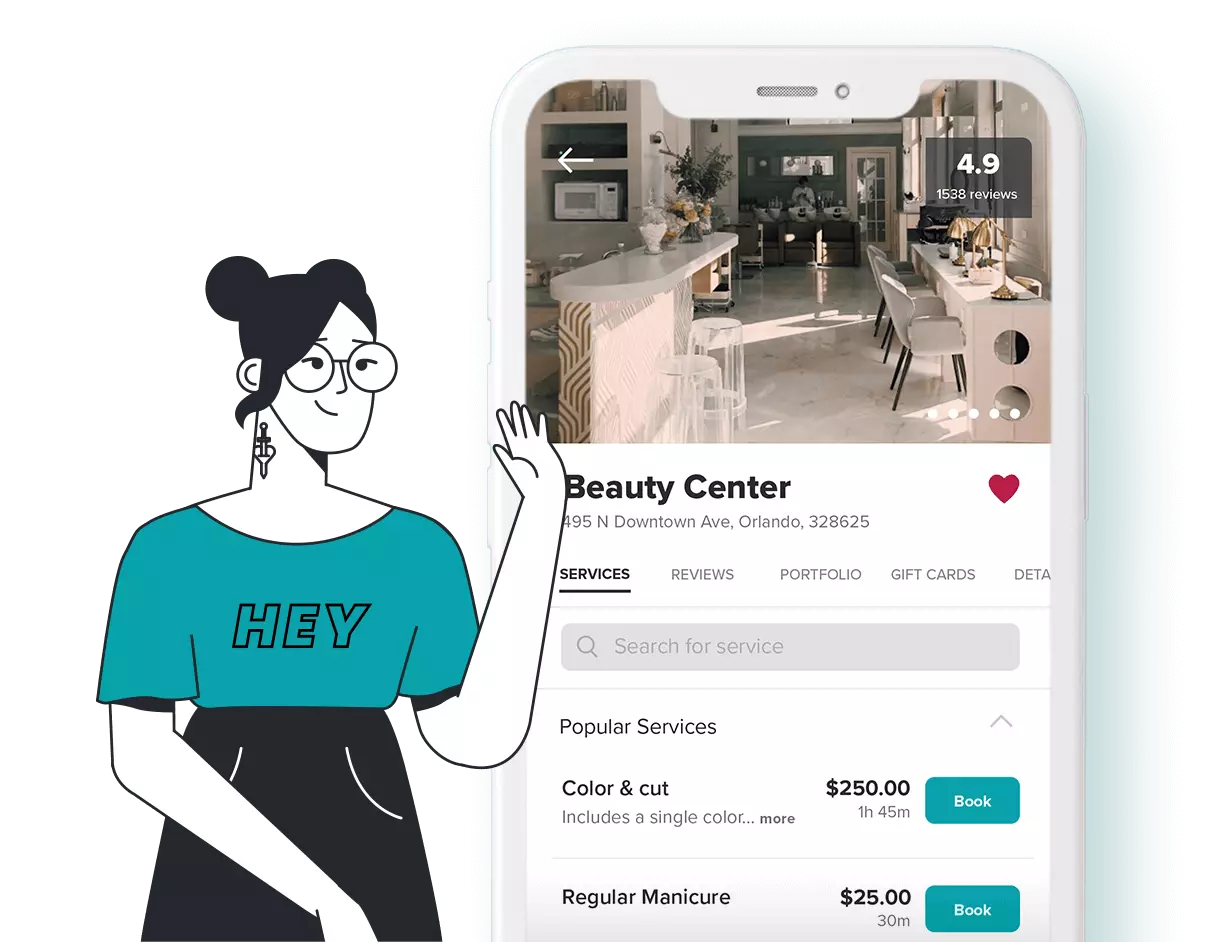 Booksy app
